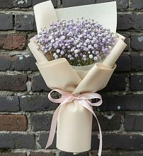 Букет цветов из:  Гипсофила в Лысогорской