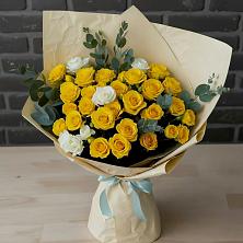 Букет цветов из:  Розы в Лысогорской