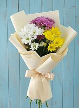Букет цветов из:  Хризантемы в Лысогорской