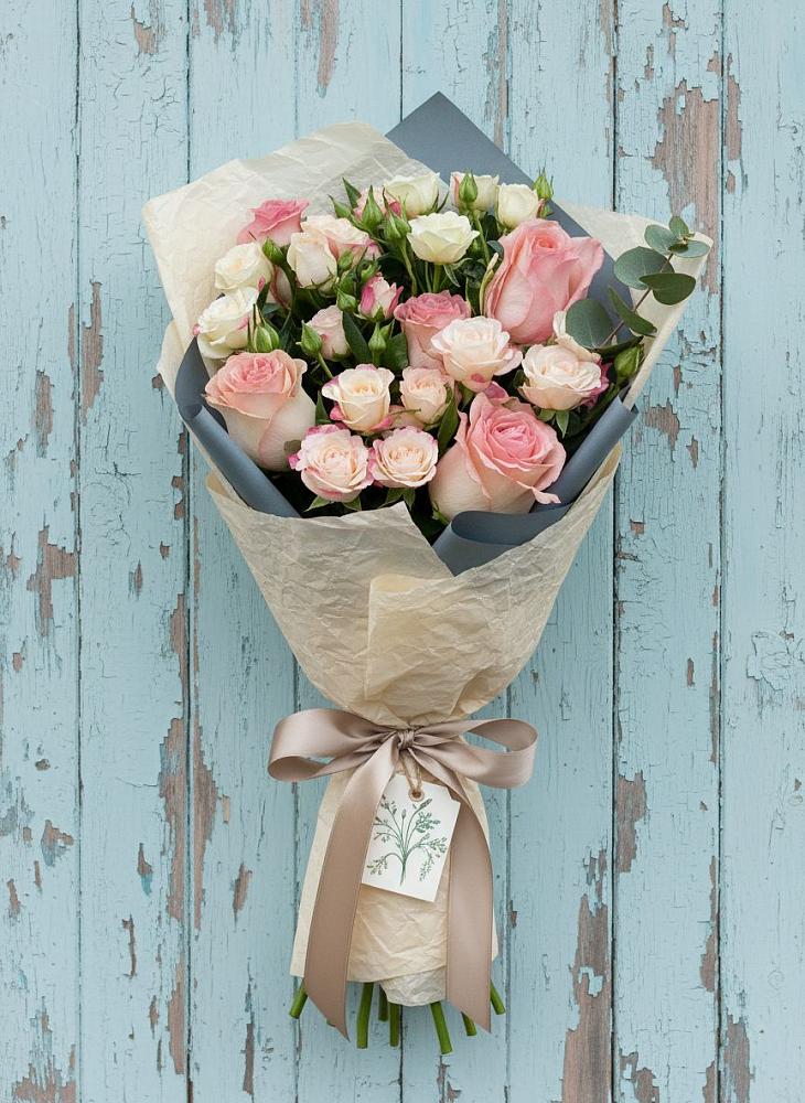 Букет цветов из: Розы в Лысогорской