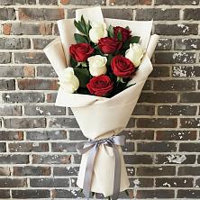 Букет цветов из:  Розы в Лысогорской