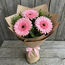 Букет цветов из:  Герберы #REPLACE_PRED# Лысогорской