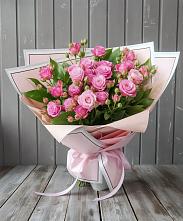 Букет Розовый кустик в Лысогорской