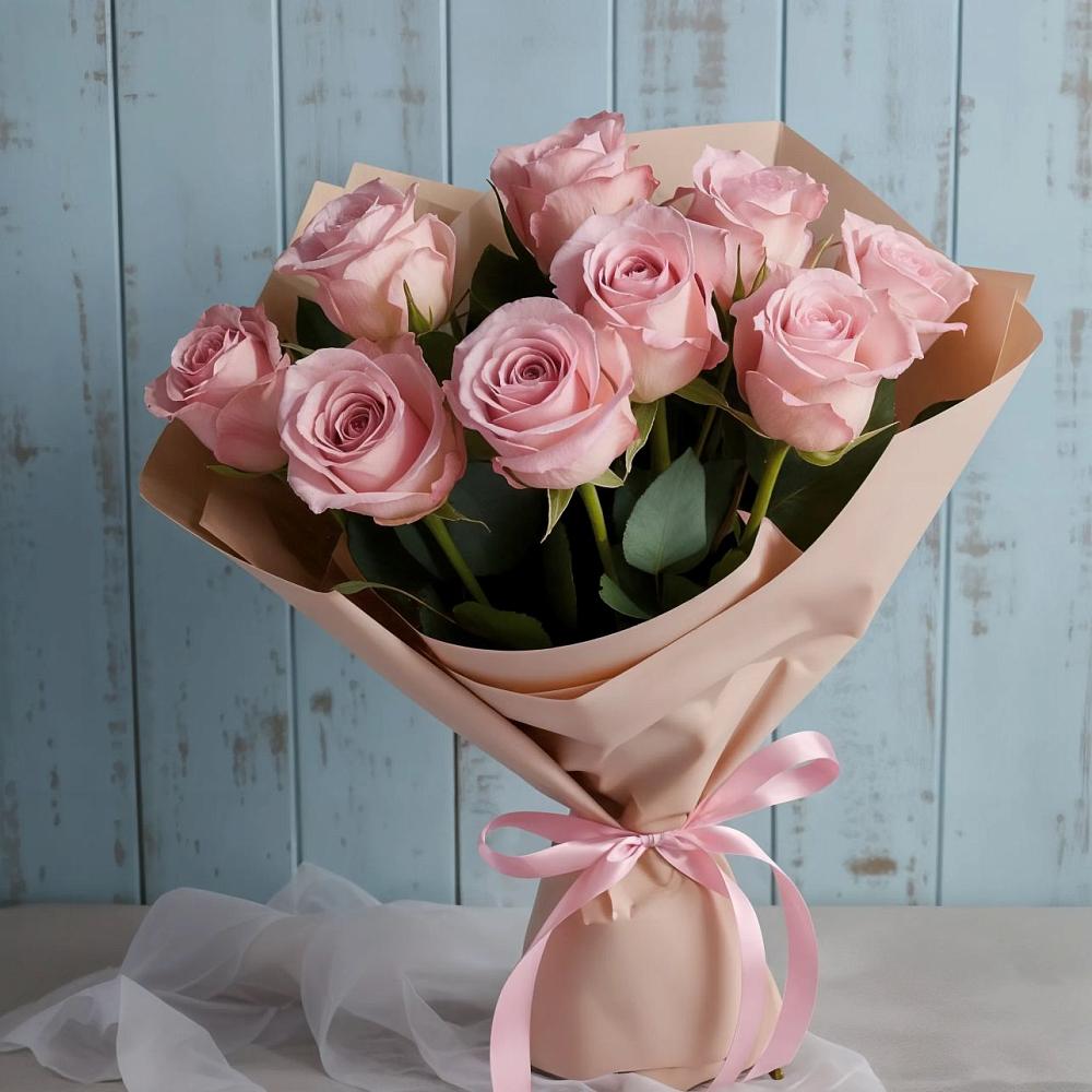 Букет цветов из: Розы в Лысогорской