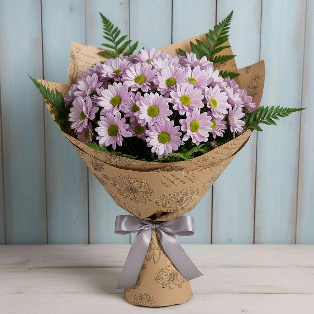 Букет цветов из: Хризантемы в Лысогорской
