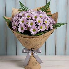 Букет цветов из:  Хризантемы в Лысогорской