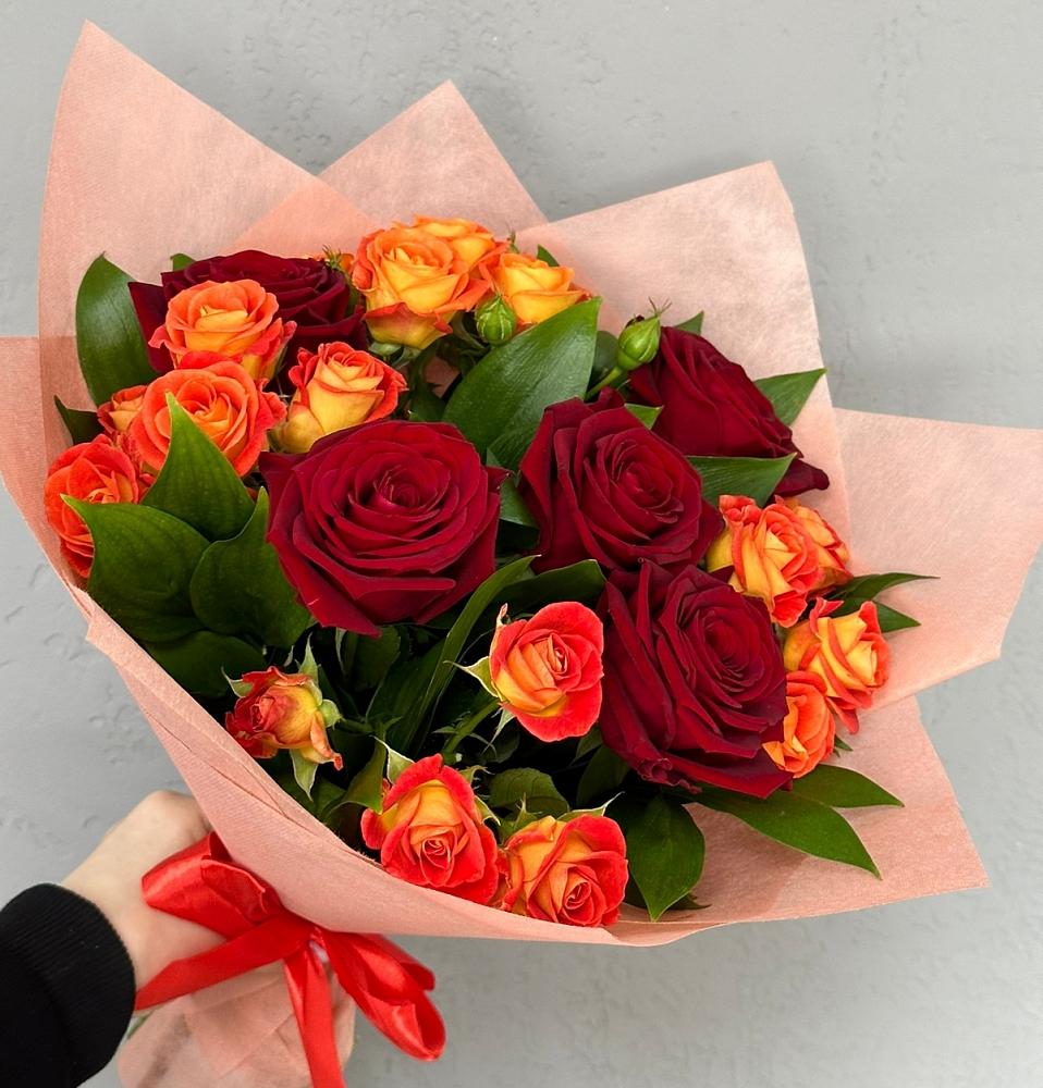 Букет Любовь и восторг в Лысогорской