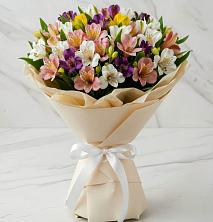 Букет цветов из:  Альстромерии в Лысогорской