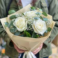 Букет цветов из:  Розы в Лысогорской