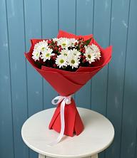 Букет цветов из:  Хризантемы в Лысогорской