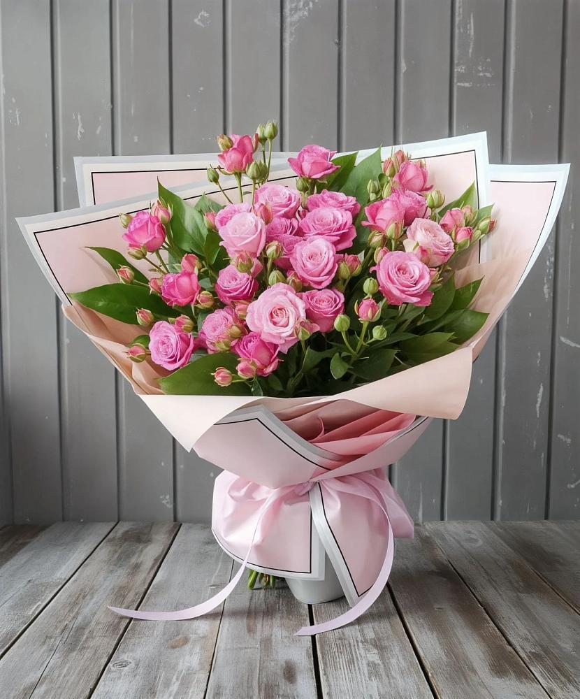 Букет Розовый кустик в Лысогорской