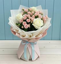 Букет цветов из:  Розы в Лысогорской