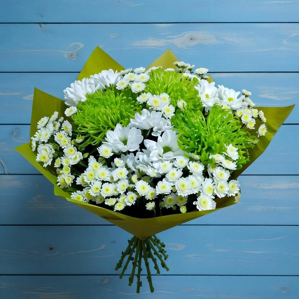 Букет цветов из: Хризантемы в Лысогорской