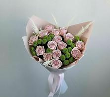 Букет цветов из:  Розы и Хризантемы #REPLACE_PRED# Лысогорской