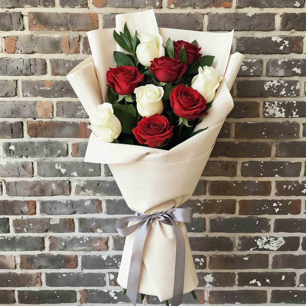 Букет цветов из: Розы в Лысогорской