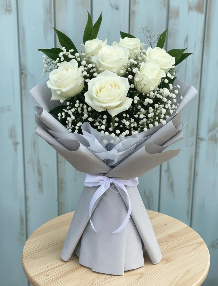 Букет цветов из: Розы в Лысогорской