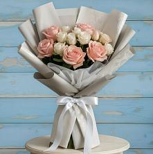 Букет цветов из:  Розы в Лысогорской