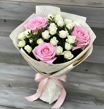 Букет цветов из:  Розы в Лысогорской
