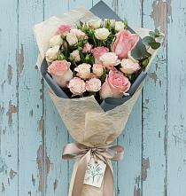 Букет цветов из:  Розы в Лысогорской