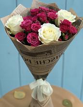 Букет цветов из:  Розы в Лысогорской
