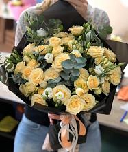 Букет цветов из:  Розы и Лизиантусы #REPLACE_PRED# Лысогорской