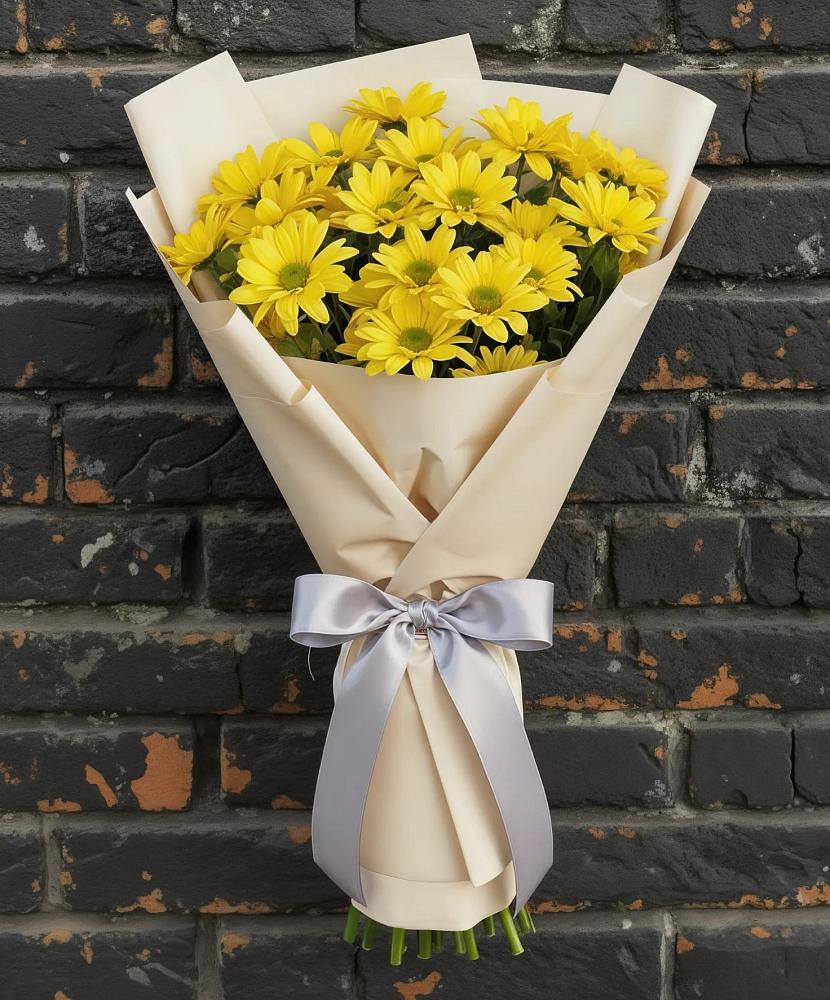 Букет цветов из: Хризантемы в Лысогорской