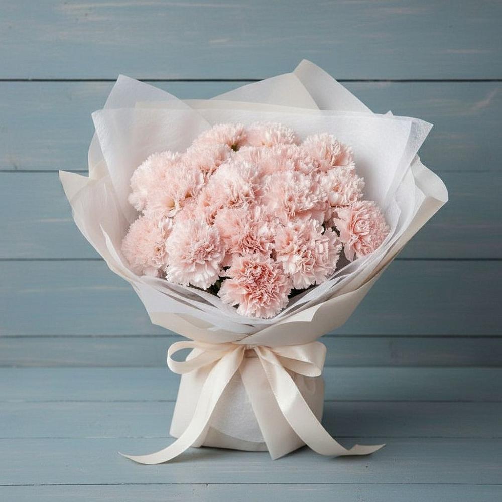 Букет цветов из: Гвоздики в Лысогорской