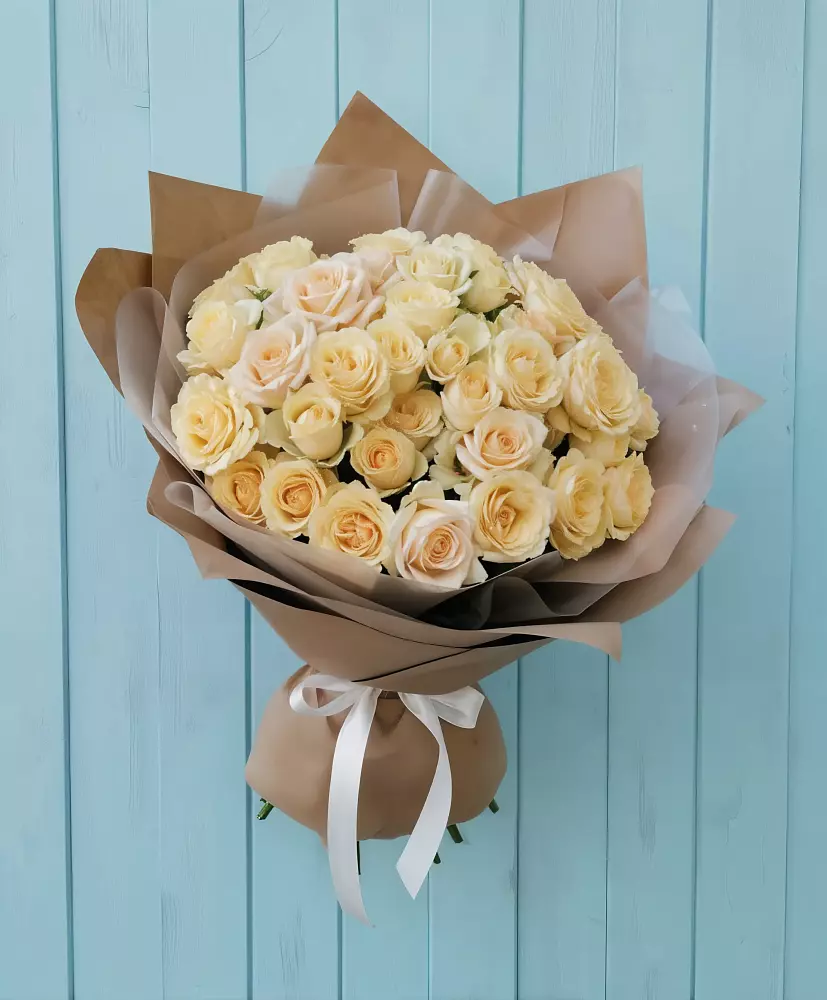 Букет Кремовое облако в Лысогорской