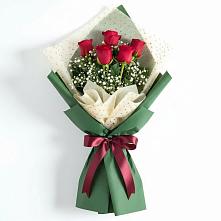 Букет цветов из:  Розы в Лысогорской