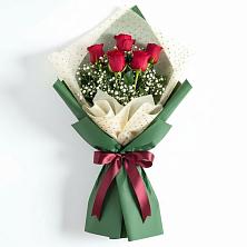 Букет цветов из:  Розы в Лысогорской