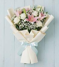 Букет цветов из:  Лилии в Лысогорской