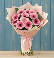 Букет цветов из:  Герберы в Лысогорской