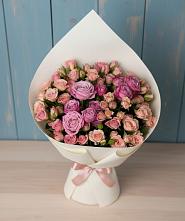 Букет цветов из:  Розы в Лысогорской