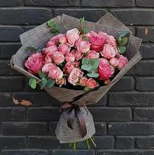 Букет цветов из:  Розы в Лысогорской